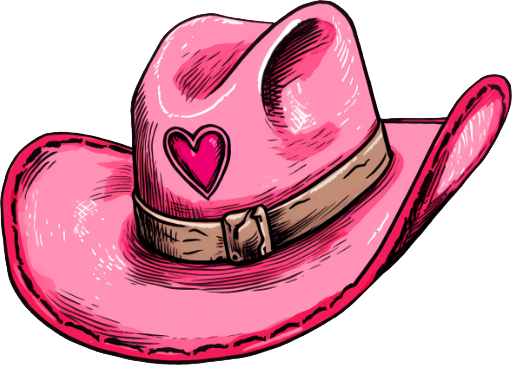 Pink Western Collection- Decal 3