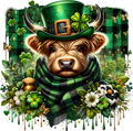 St. Patrick's Day Collection- Fancy Cow UVDTF Decal