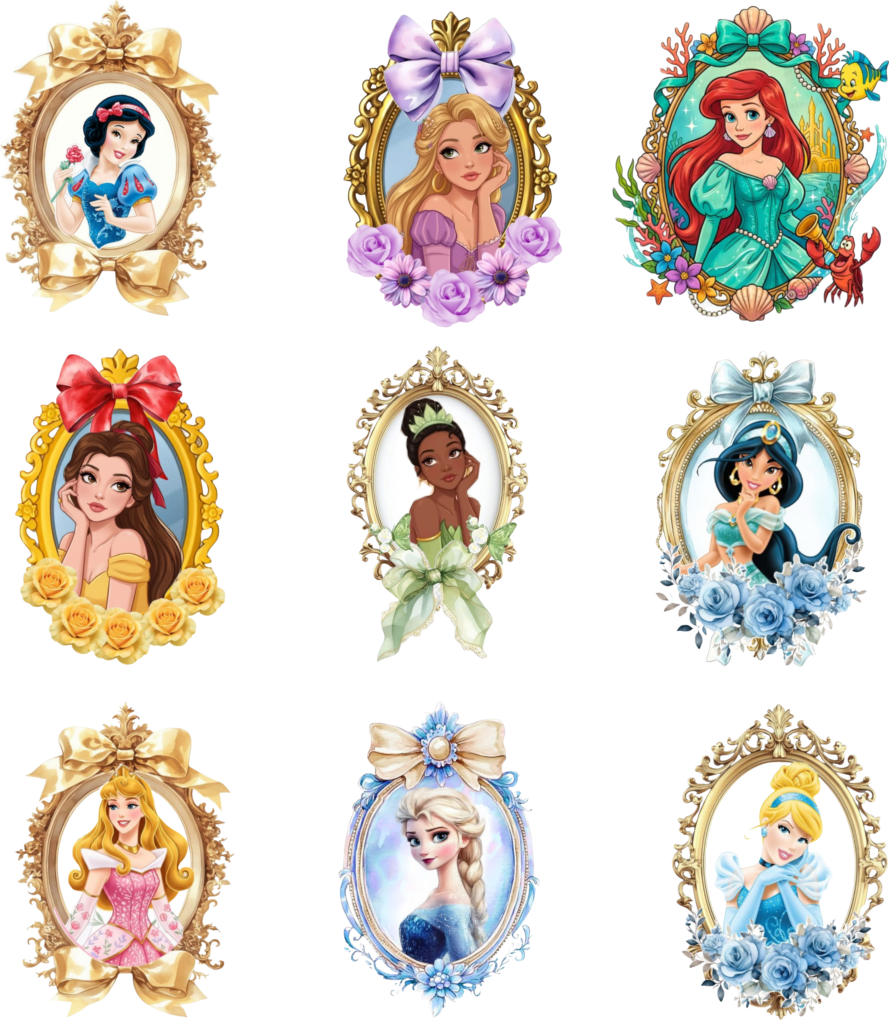 Princess Element Sheet 2