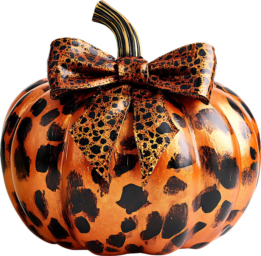Pumpkin w Bow 2
