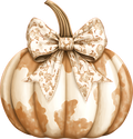 Pumpkin w Bow 4