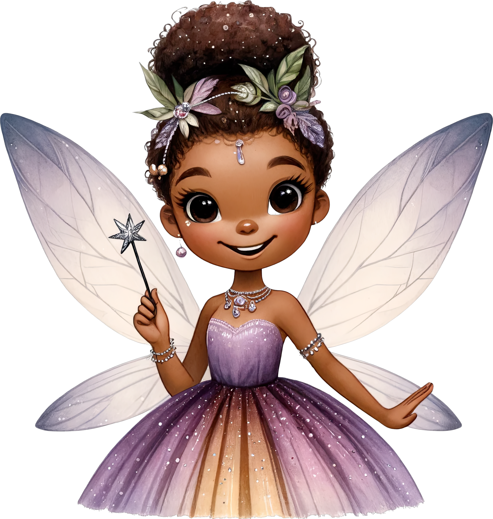 Purple Princess w Wand