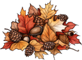 Collection Q-Pile of Leaves