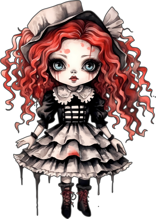 Red Haired Dead Doll