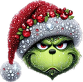 Green Guy Collection-Rhinestone Hat Green Guy