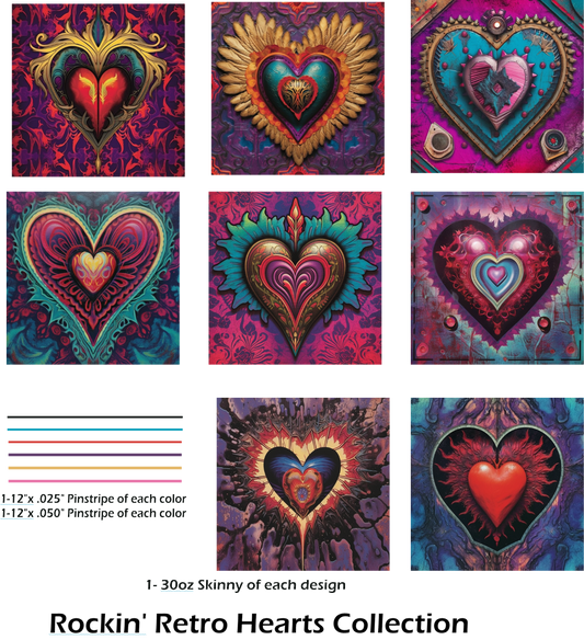 Rockin' Retro Hearts Collection