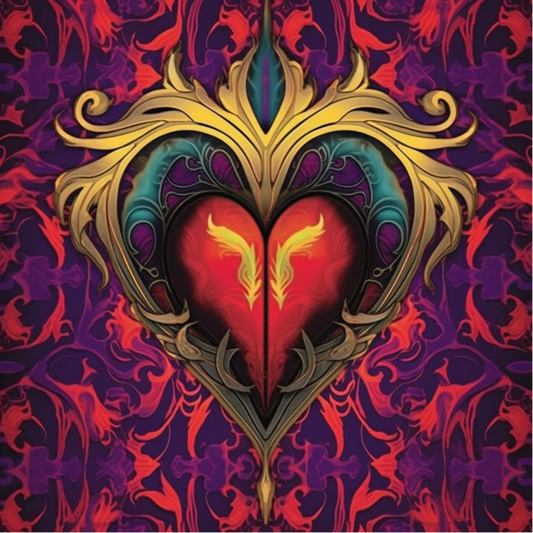 Rockin Retro Hearts Collection- Vinyl 1