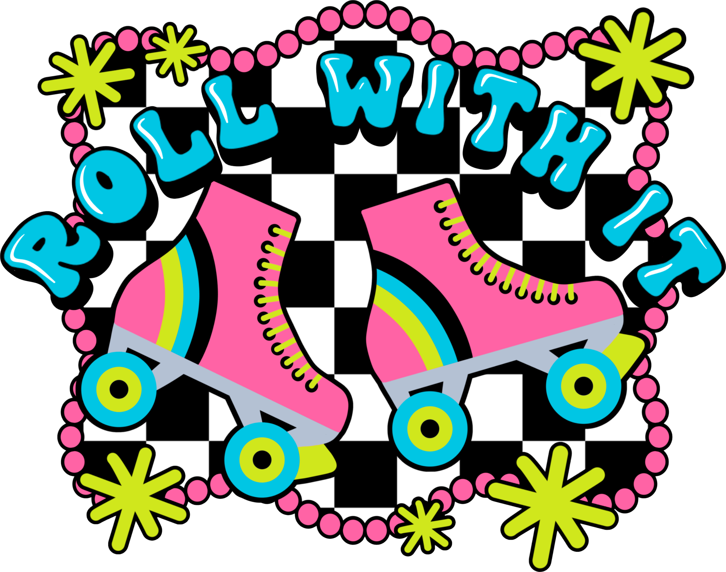 Roll With It Decal