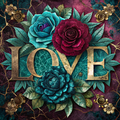 Romantic Floral Collection- Vinyl 1