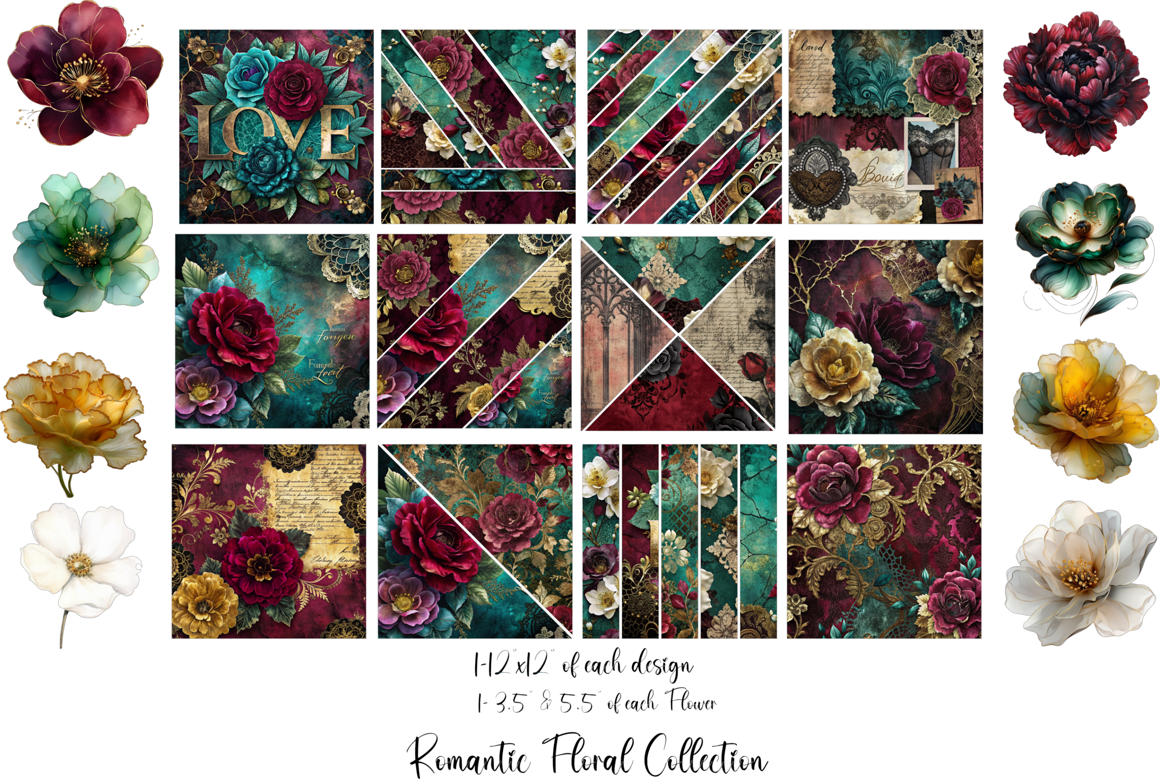 Romantic Floral Collection