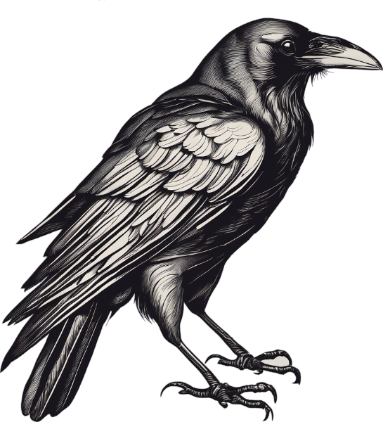 Rose n Crow Collection- Decal 3