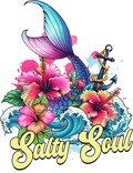 Salty Soul Decal