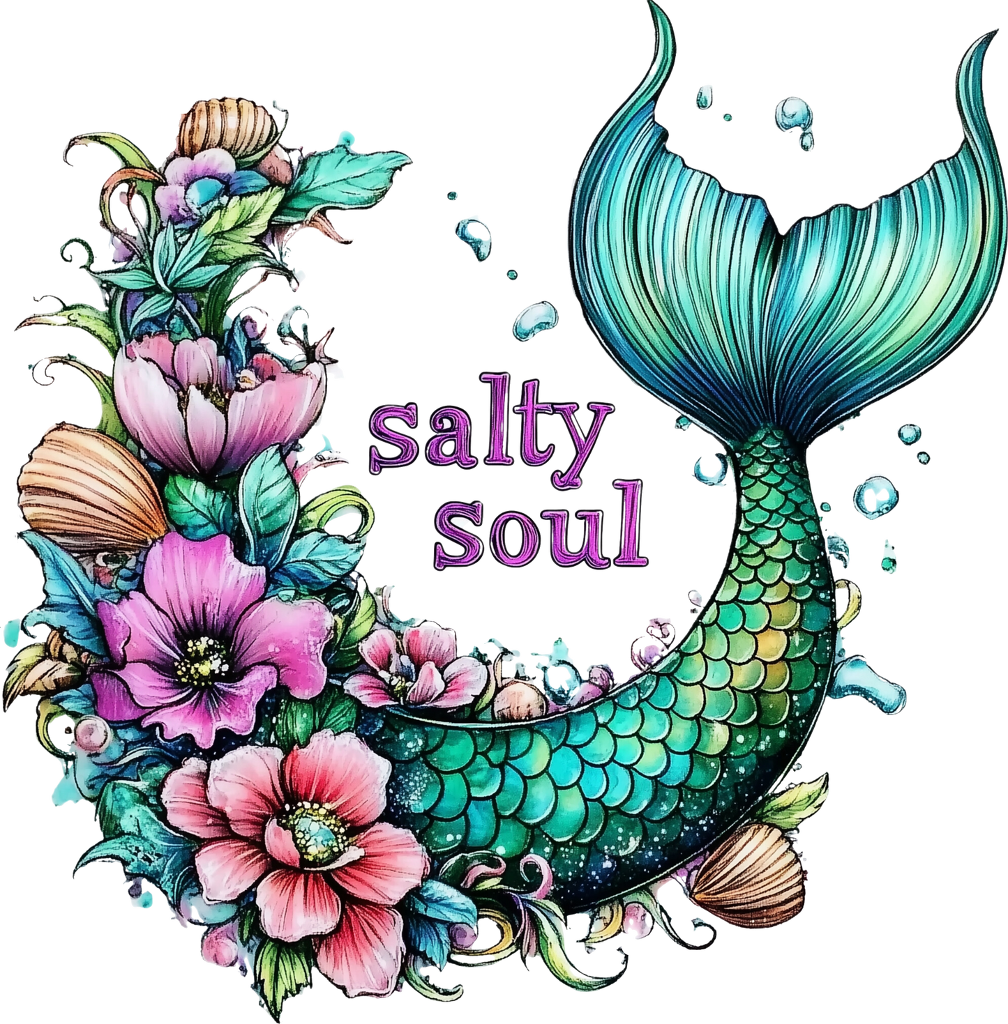 Salty Soul Decal 2