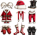 Christmas Ghosts Element Sheet 4