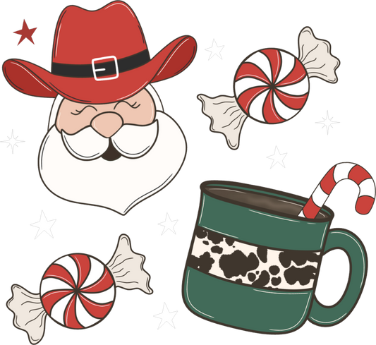 Collection N-Santa W Mug decal