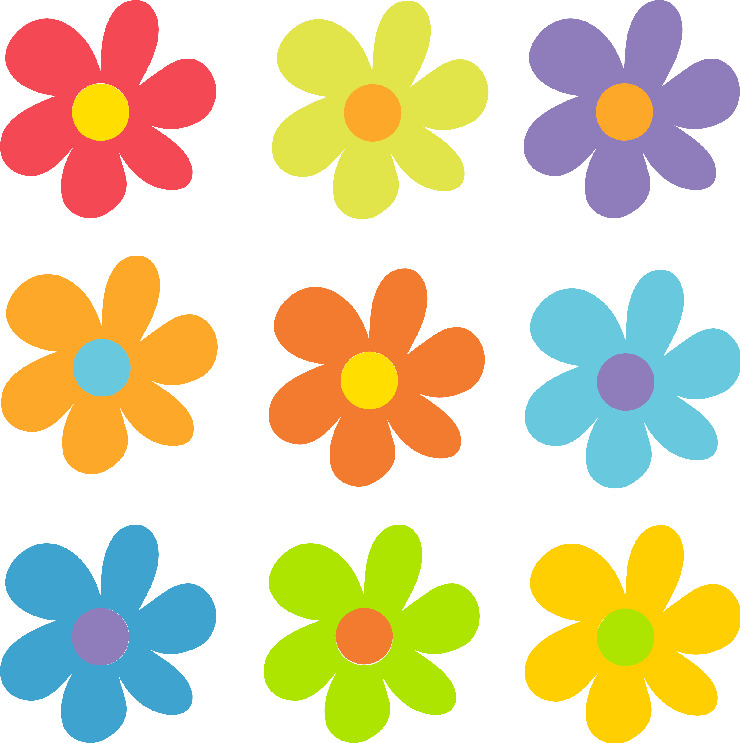 Scooby Collection- Flower Element Sheet