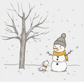Simple Snowman Collection -Vinyl 1
