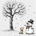 Simple Snowman Collection -Vinyl 3