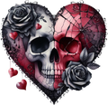 Skull & Roses Collection- Decal 2