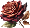 Skull & Roses Collection- Decal 3