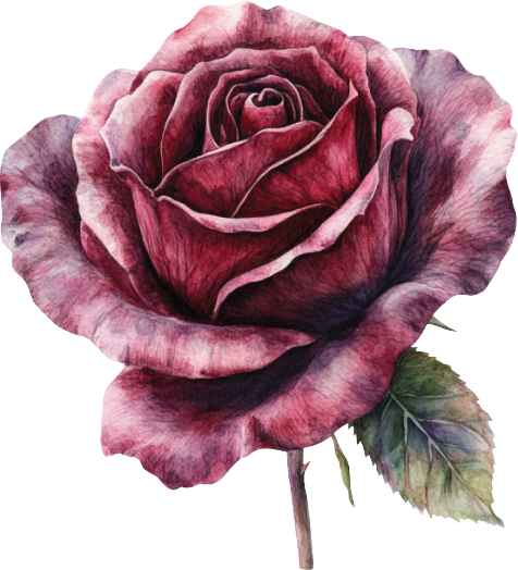 Skull & Roses Collection- Decal 7