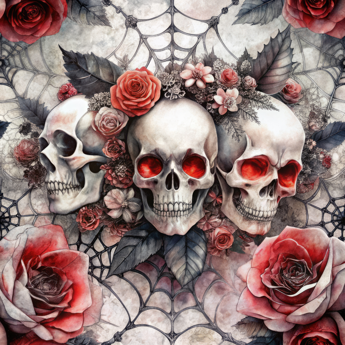 Skull & Roses Collection- Vinyl 5