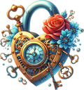 Steampunk Fairy Collection- Lock 2