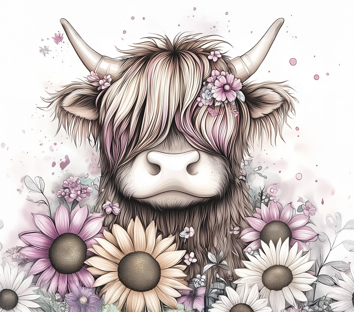 Spring Cow Drawings Spring Cow 2 – That70zGirl