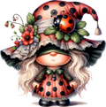 Strawberry Ladybug Girl
