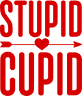 Weenie Collection- Stupid Cupid Red Decal