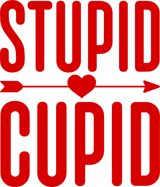 Weenie Collection- Stupid Cupid Red Decal