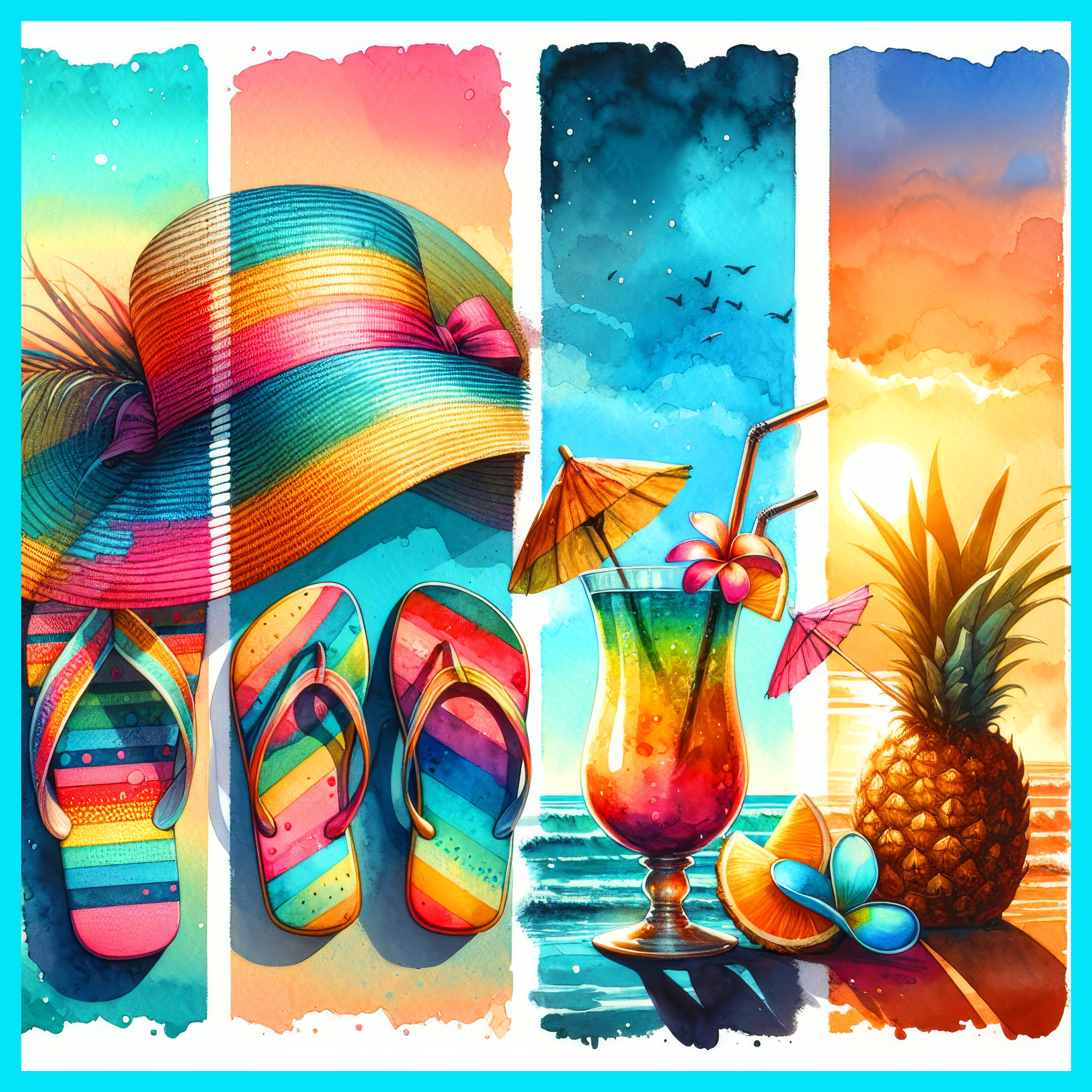 Summer Brushstrokes 4