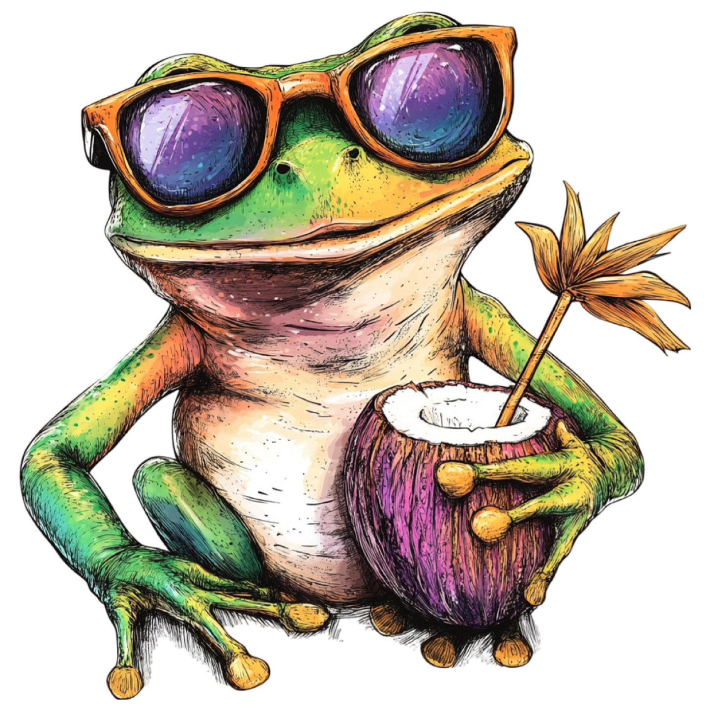 Summer Frog 1