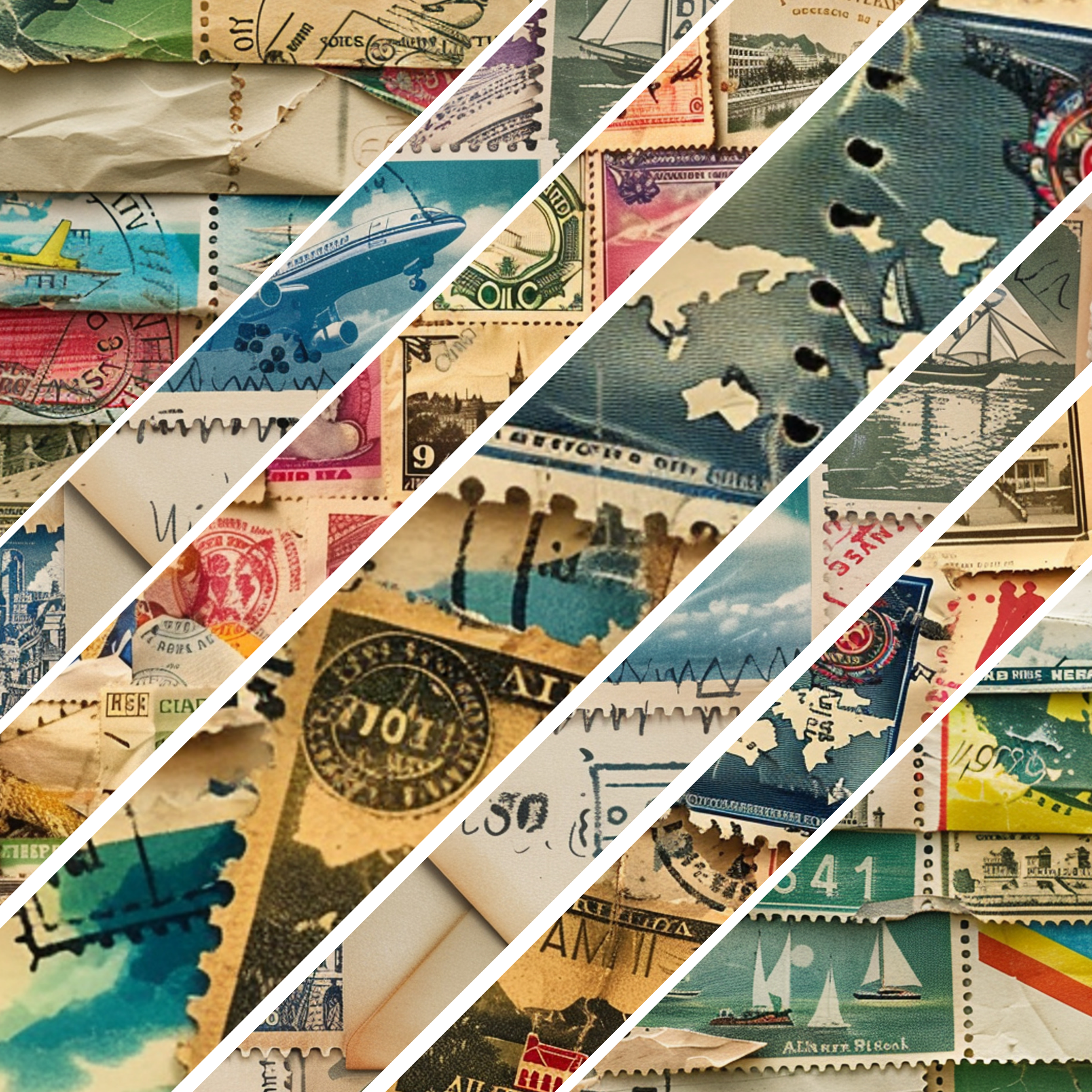 Summer Travel Mixed Media 26