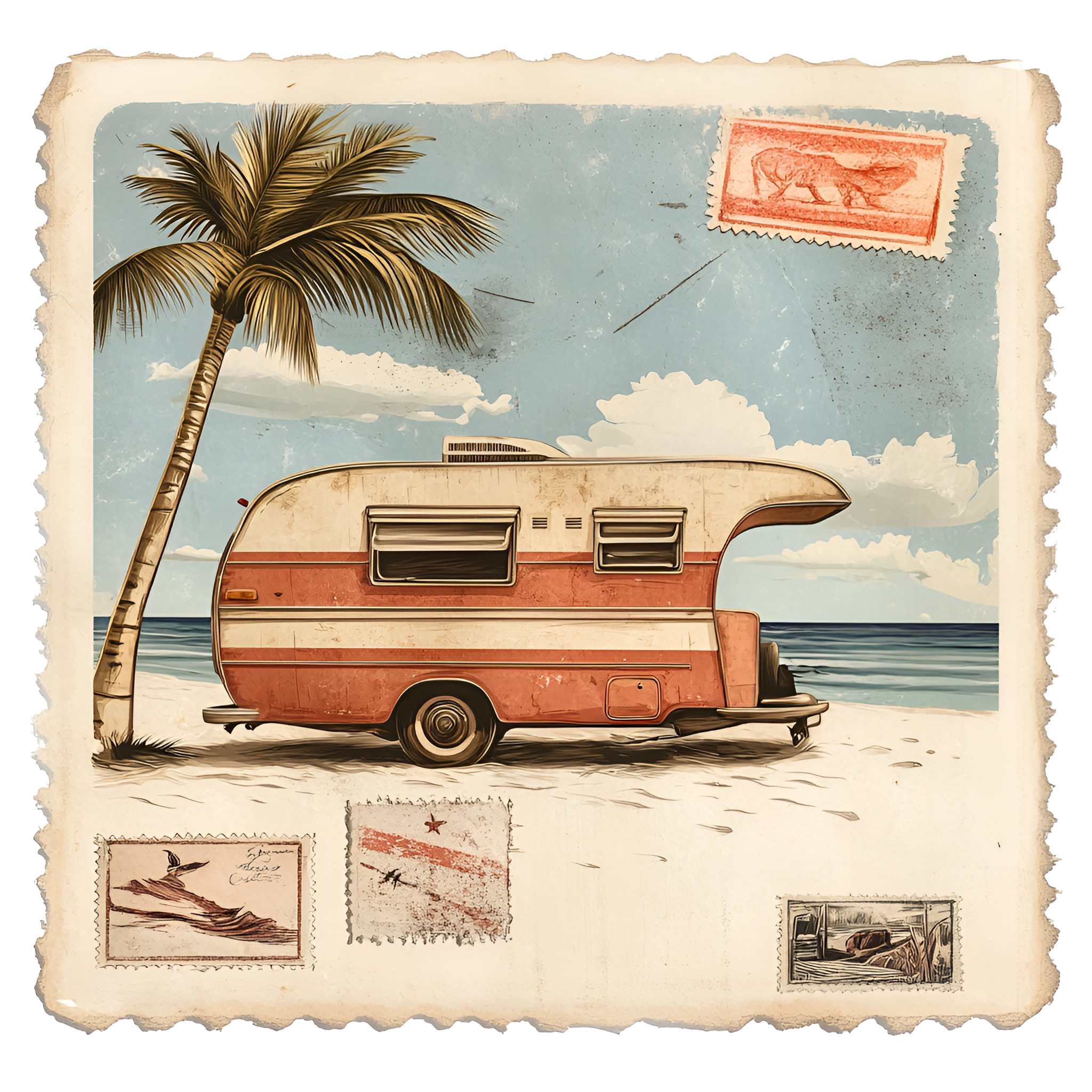 Summer Travel Decal 22