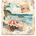Summer Travel Decal 23