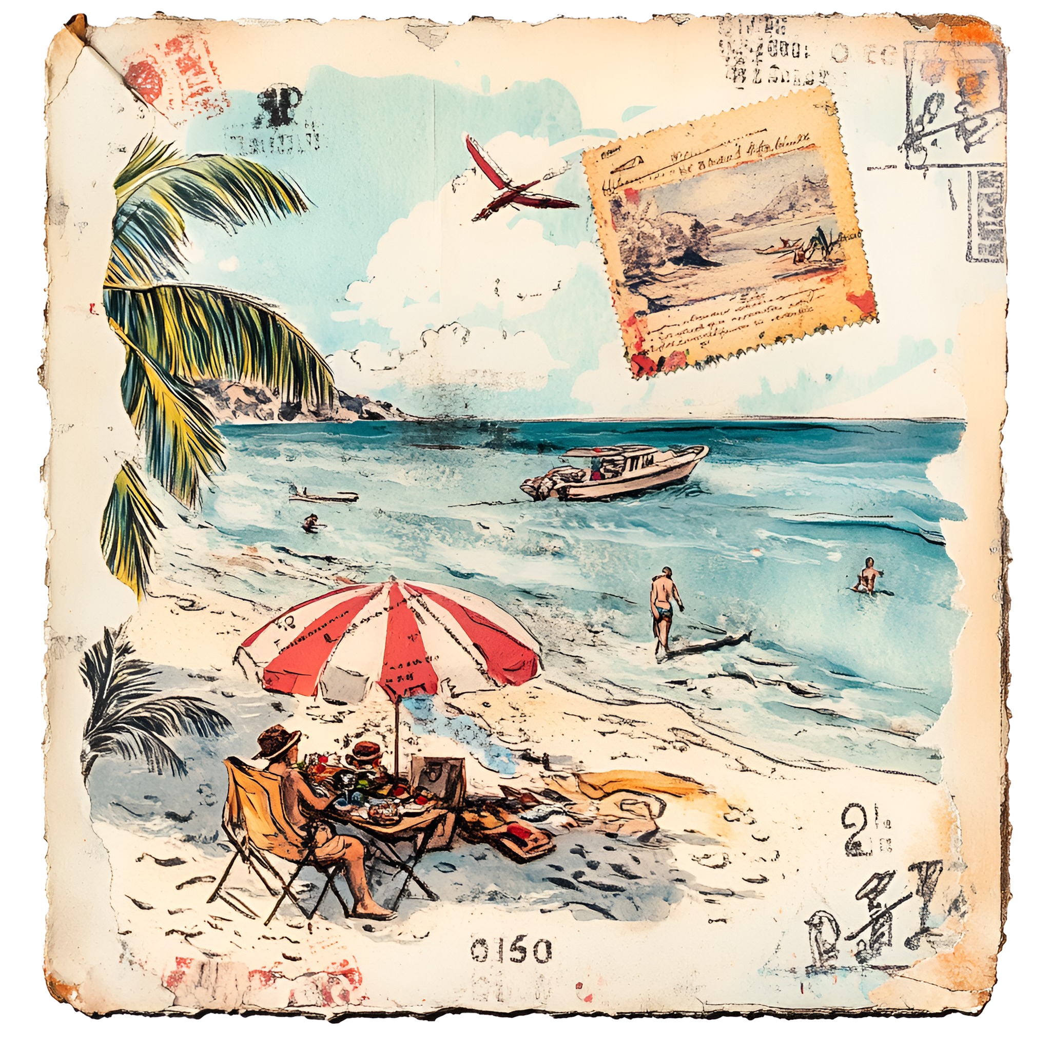 Summer Travel Decal 23