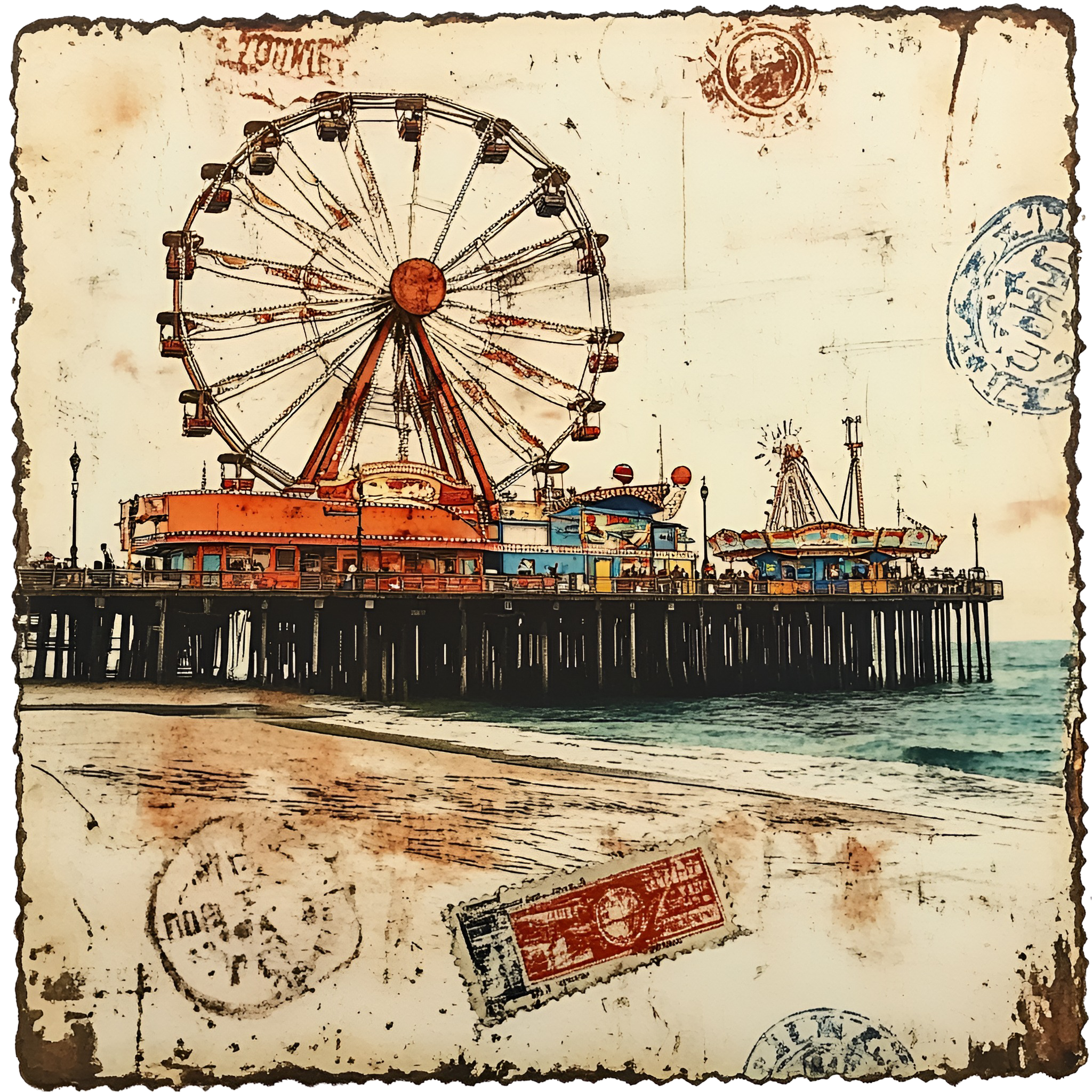 Summer Travel Decal 30