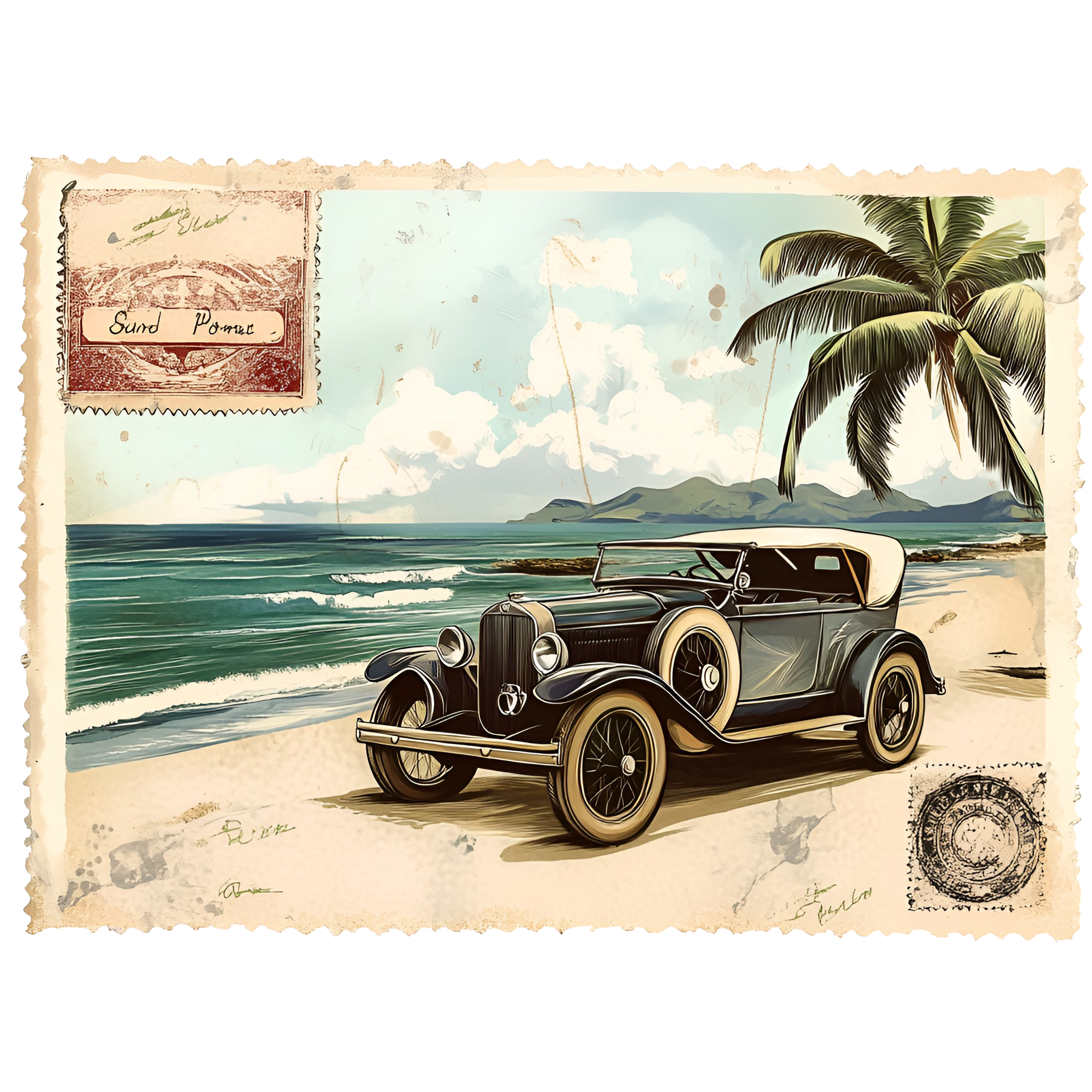 Summer Travel Decal 38