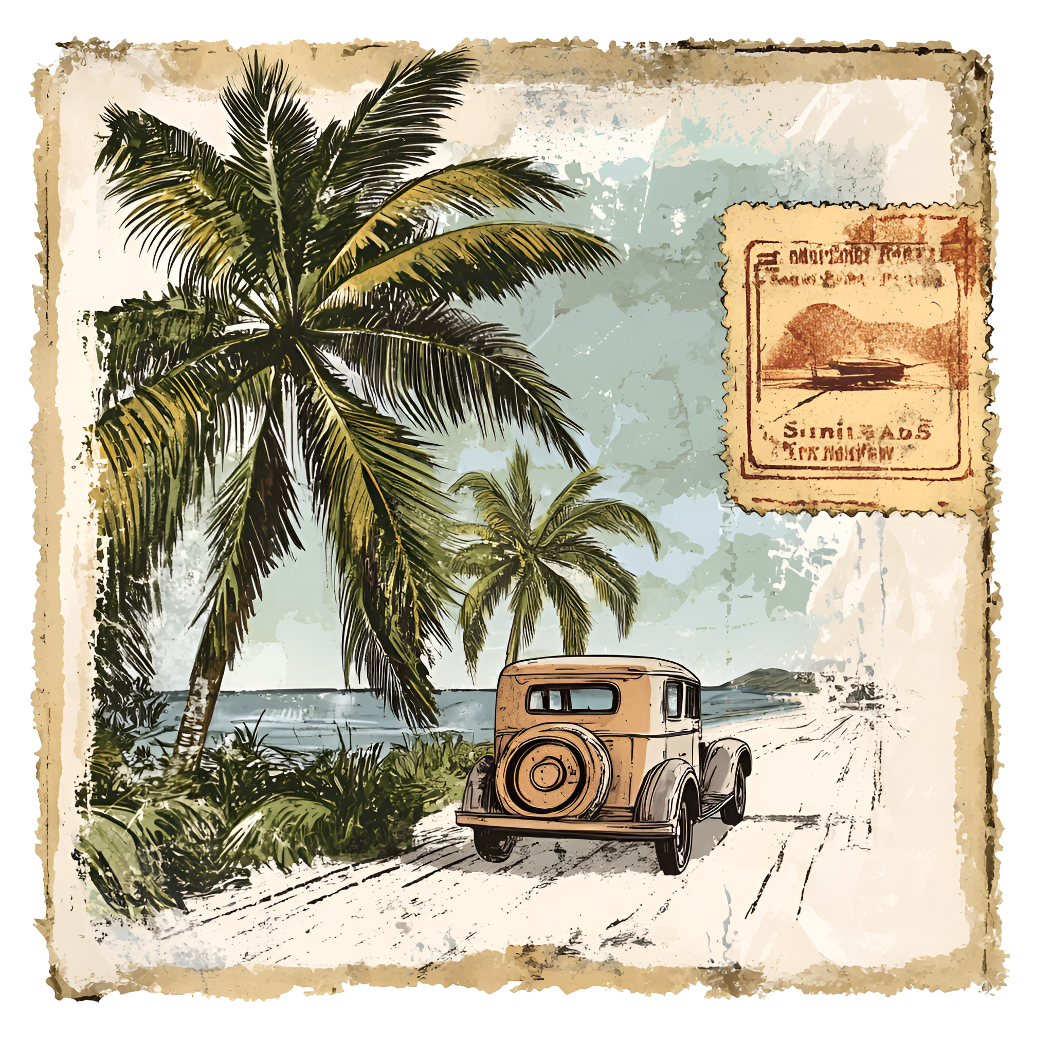 Summer Travel Decal 39