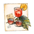 Summer Travel Decal 42