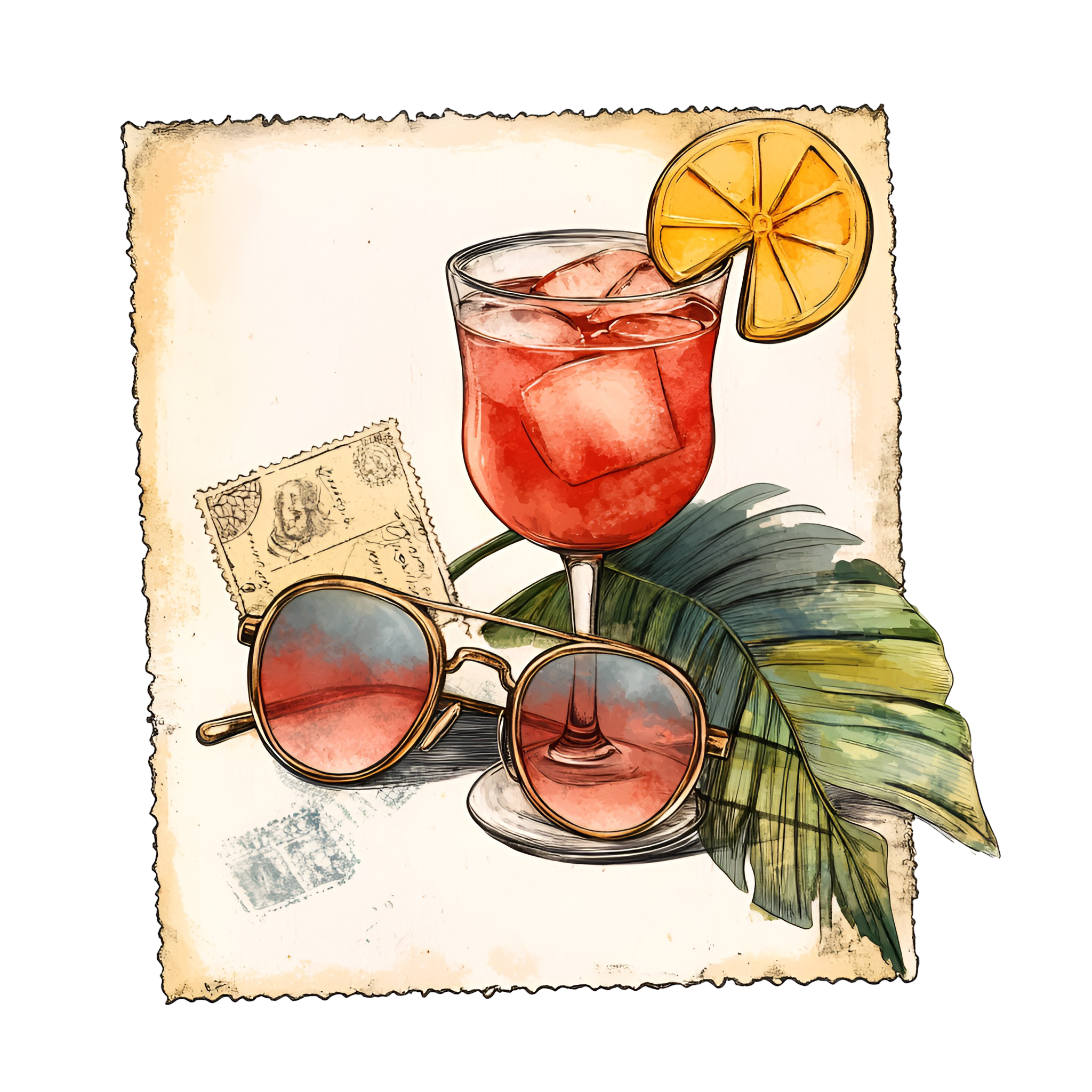 Summer Travel Decal 42