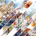 Summer Travel Mixed Media 10