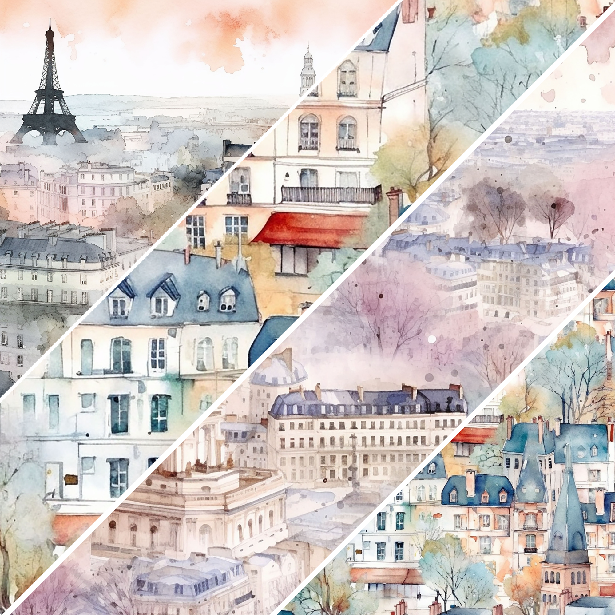 Summer Travel Mixed Media 3