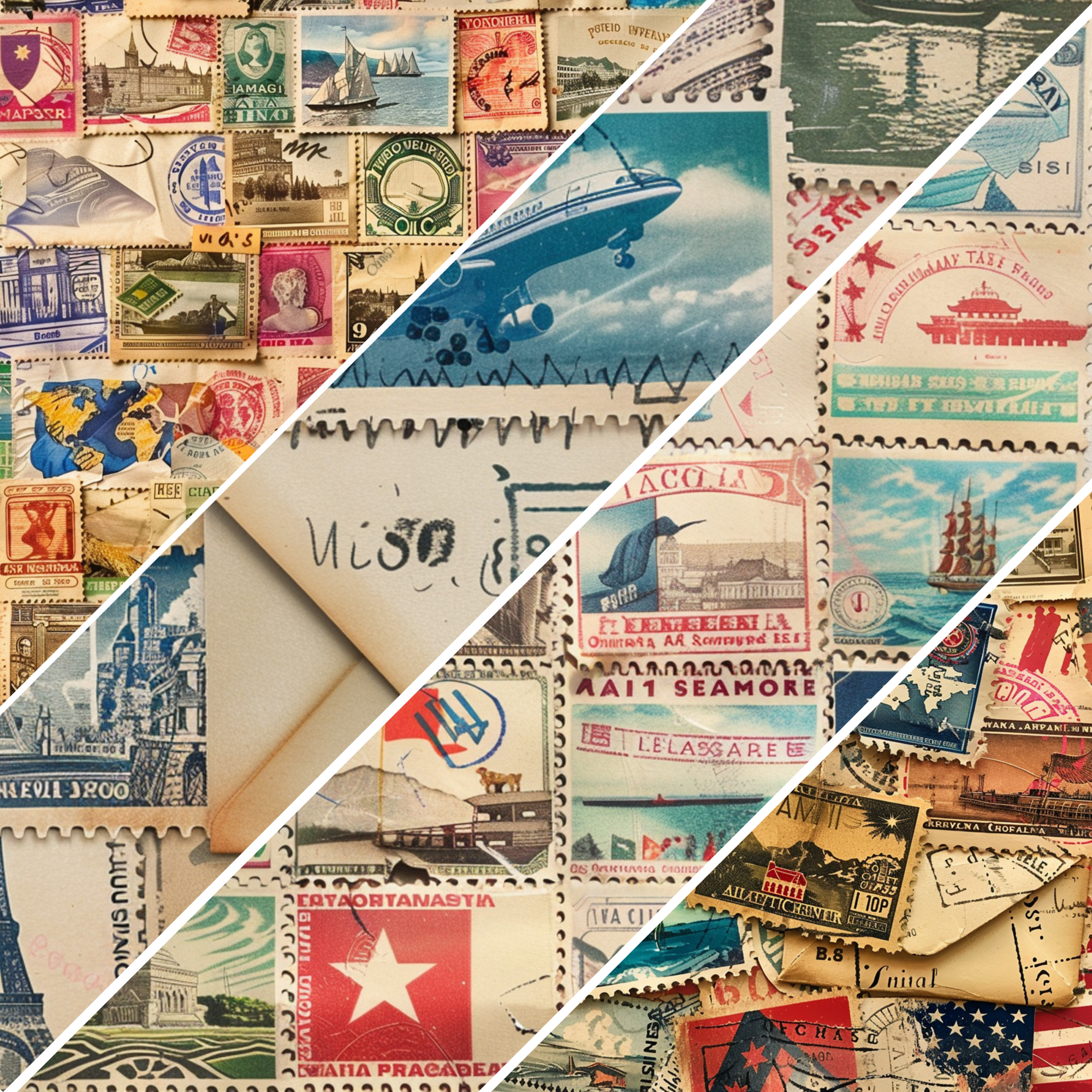 Summer Travel Mixed Media 7