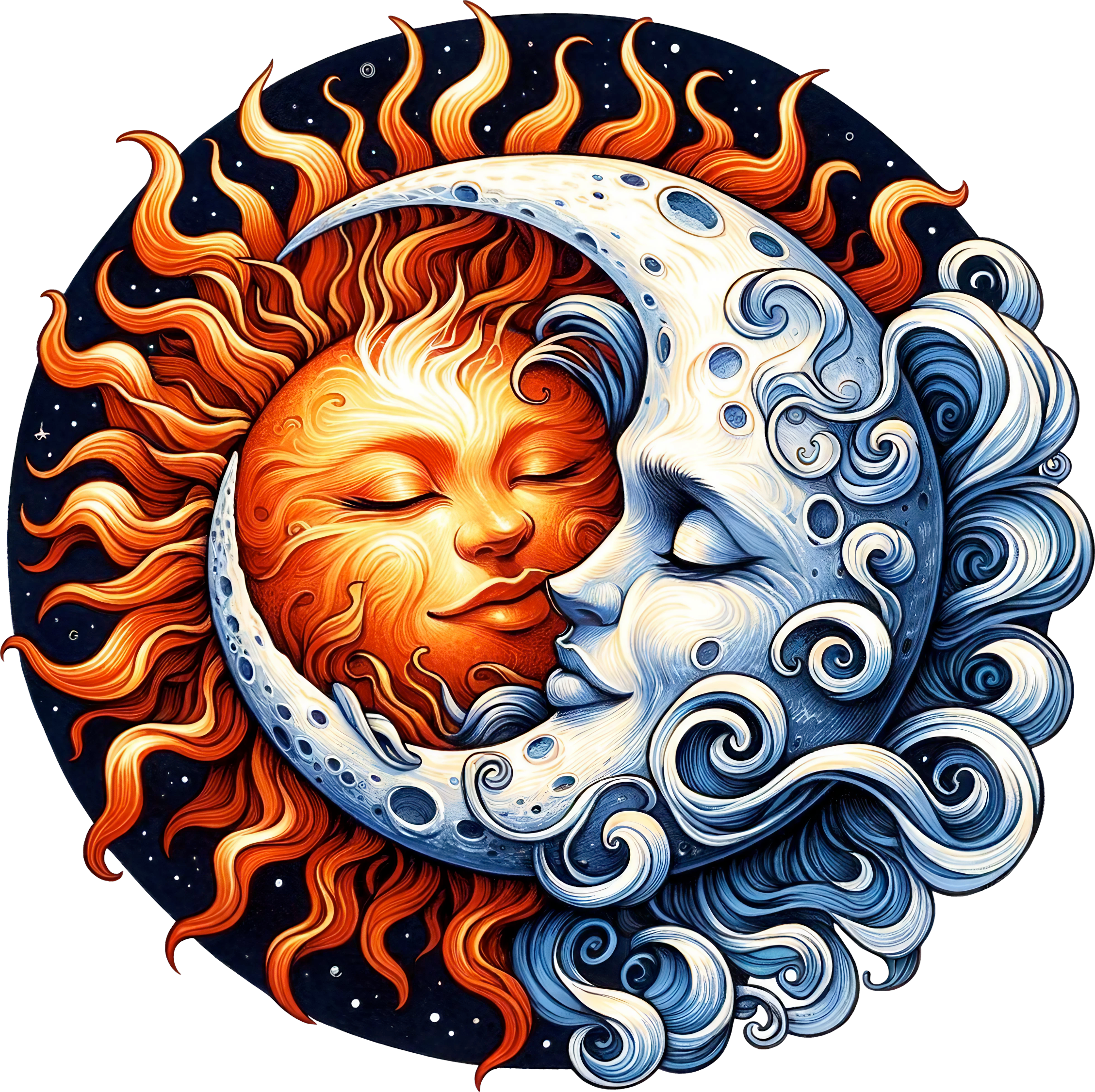 Sun and Moon