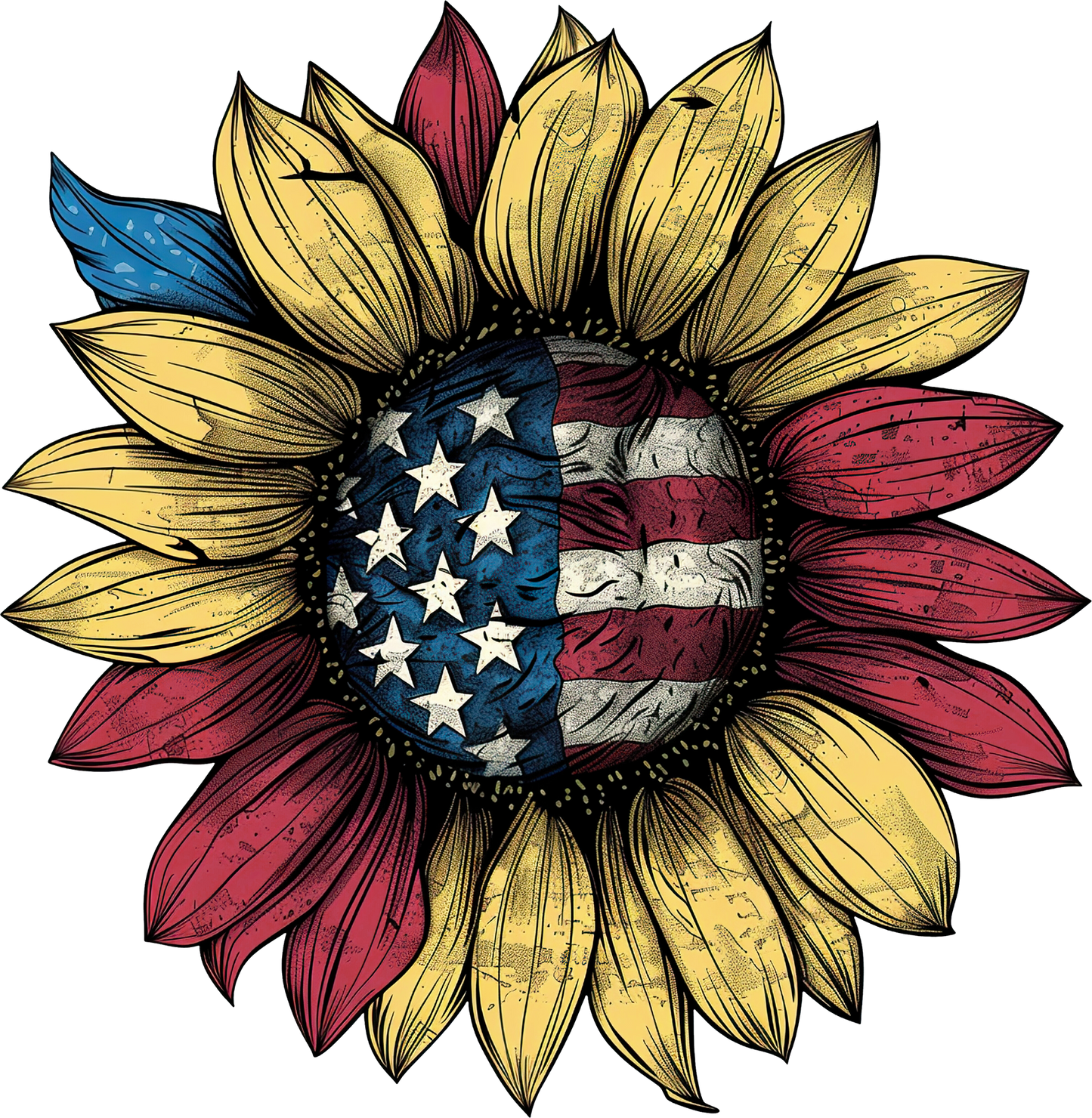 Flag Sunflower 1
