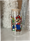 Mario 20 oz glass can cup