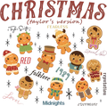 Swift Gingerbread Decal
