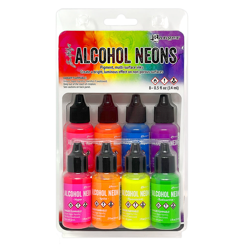 Tim Holtz® Alcohol Neons (Set of 8)